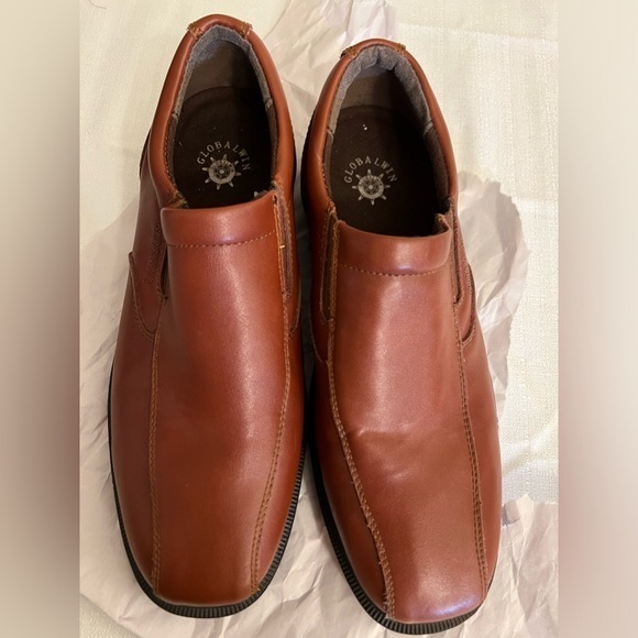 globalwin Other - Globalwin Tan Leather Slip-ons Loafers Men's Size 9